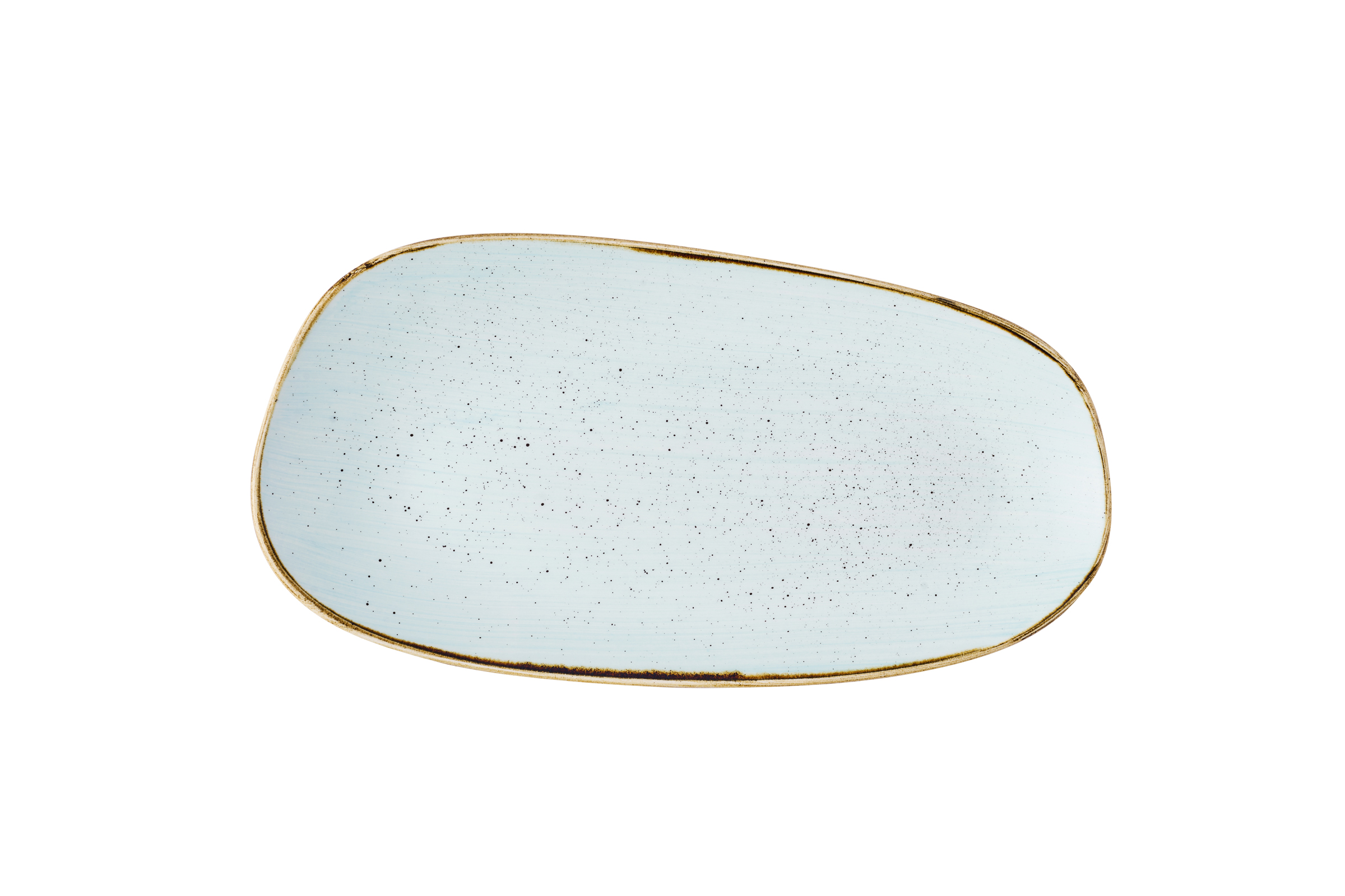 Churchill, Stonecast : Duck Egg Blue - Opal-Platte organisch, 35 x 18,5 cm